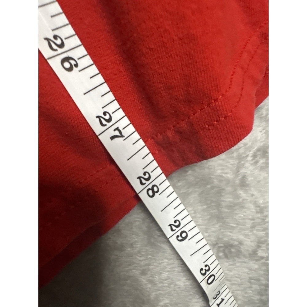 Disney Stitch Unbothered Graphic T Shirt Mens 2XL Red Lilo & Stitch Tee - Picture 7 of 7